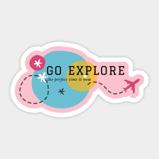 Go Explore Sticker